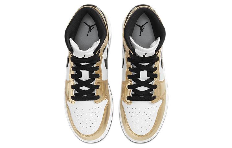 Jordan Air Jordan 1 Mid Metallic Gold GS