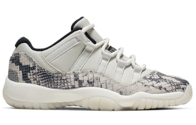 Jordan Air Jordan 11 Low Snakeskin Light Bone