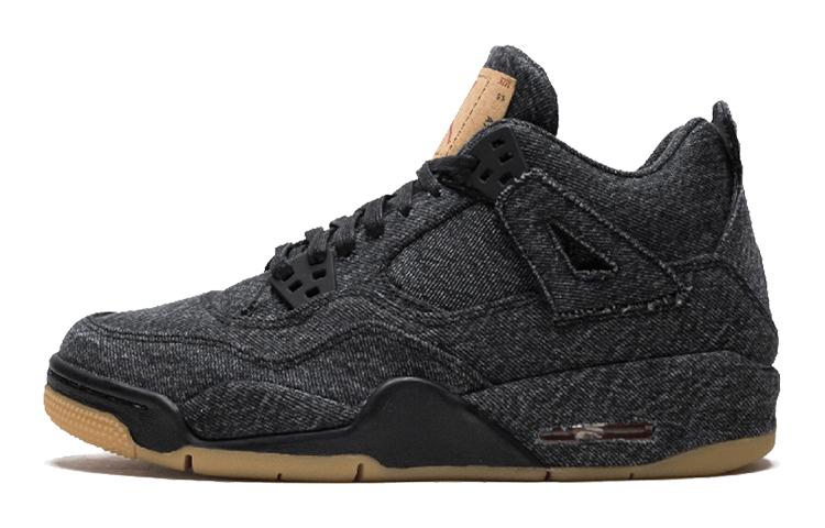 Jordan Air Jordan 4 Retro Levis Black GS