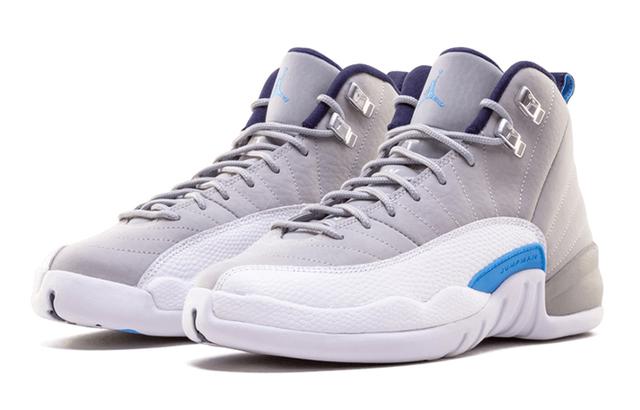 Jordan Air Jordan 12 Retro Grey University Blue GS