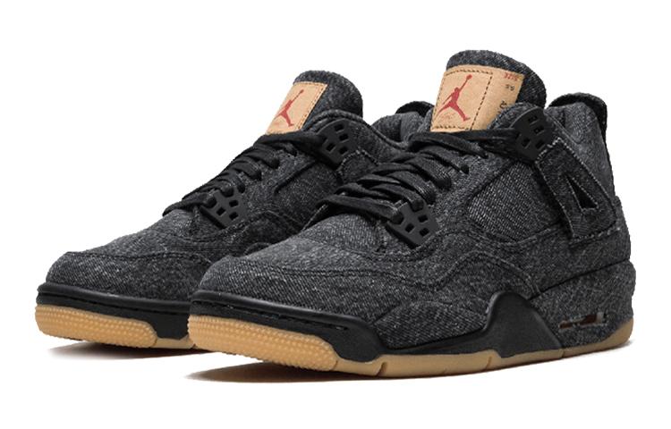 Jordan Air Jordan 4 Retro Levis Black GS