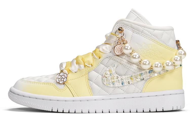 Jordan Air Jordan 1 Mid "Quilted White"