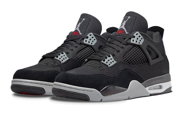 Jordan Air Jordan 4 Retro SE "Black Canvas" GS