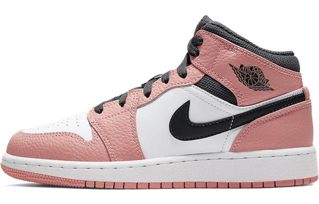 Jordan Air Jordan 1 Mid "Pink Quartz" GS