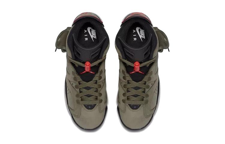 Travis Scott x Jordan Air Jordan 6 Medium Olive' TS GS