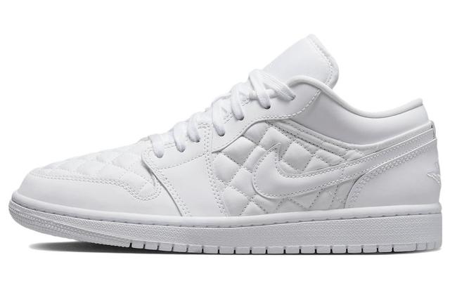 Jordan Air Jordan 1 Quilted "Triple White" SHOEME