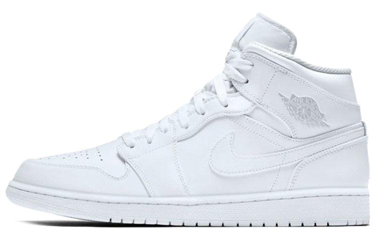 Jordan Air Jordan 1 Mid "Triple White"