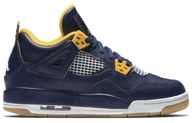 Jordan Air Jordan 4 retro dunk from above