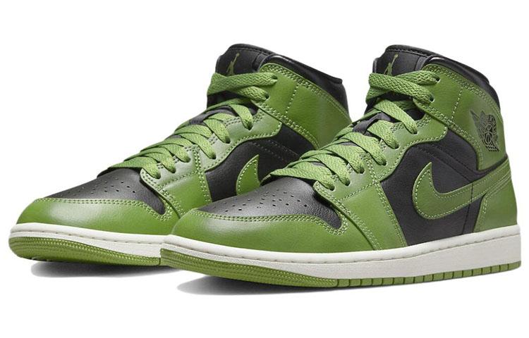 Jordan Air Jordan 1 Mid "Green Black"