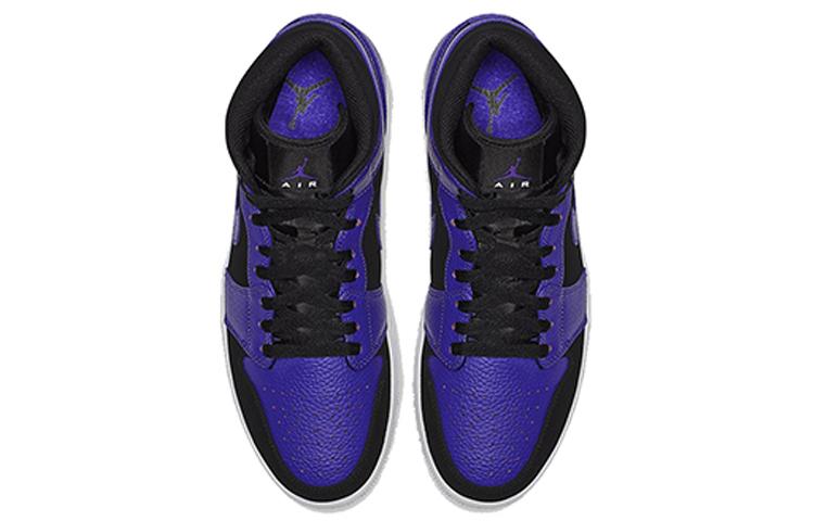 Jordan Air Jordan 1 Mid Black Dark Concord