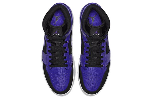 Jordan Air Jordan 1 Mid Black Dark Concord