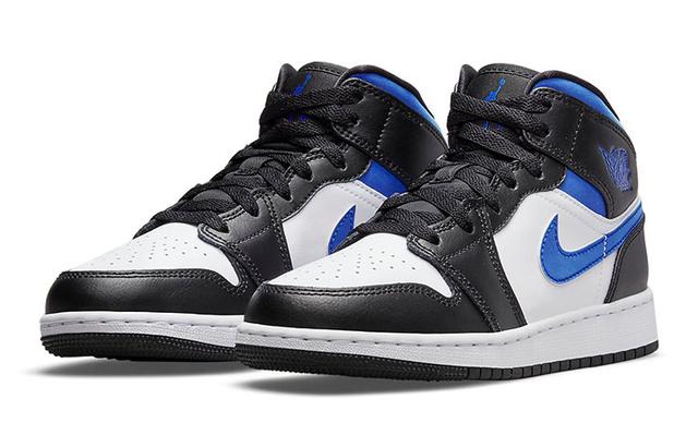 Jordan Air Jordan 1 Mid "White Royal" GS