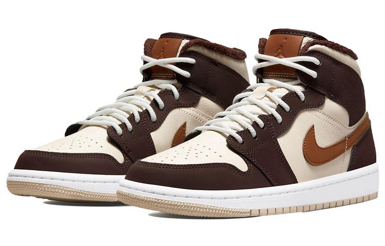 Jordan Air Jordan 1 Mid SE "Cream Dark Chocolate"