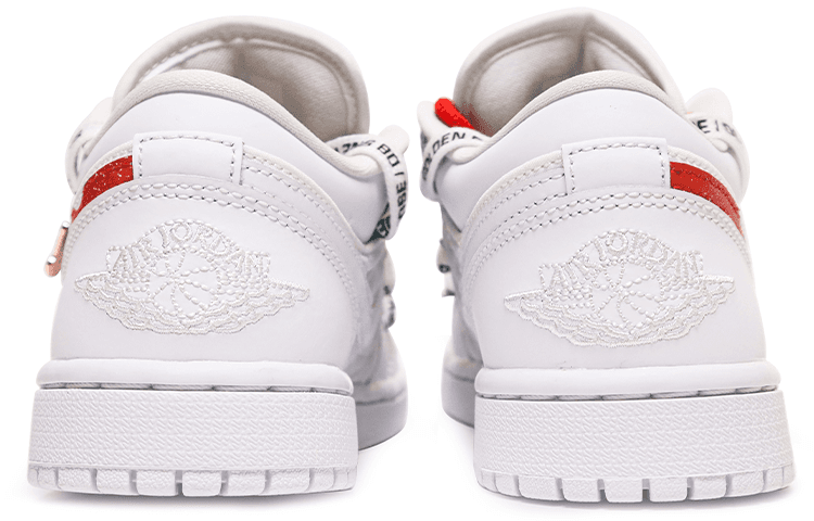 Air Jordan 1 Low Quilted "Triple White"