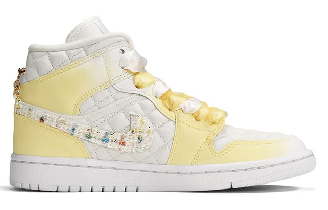 Jordan Air Jordan 1 Mid "Quilted White"