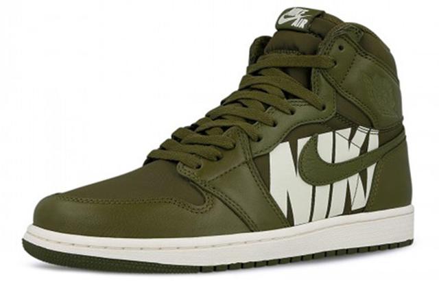 Jordan Air Jordan 1 Retro High Olive Canvas