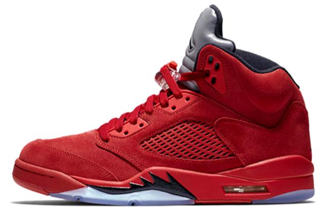 Jordan Air Jordan 5 Retro Red Suede