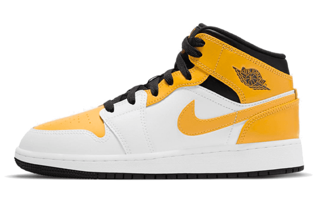 Jordan Air Jordan 1 Mid "University Gold" GS