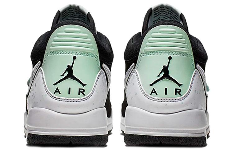 Jordan Legacy 312 Low Black White Teal Tint GS