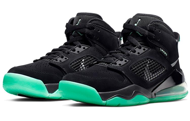 Jordan Mars 270 Black Green Glow GS