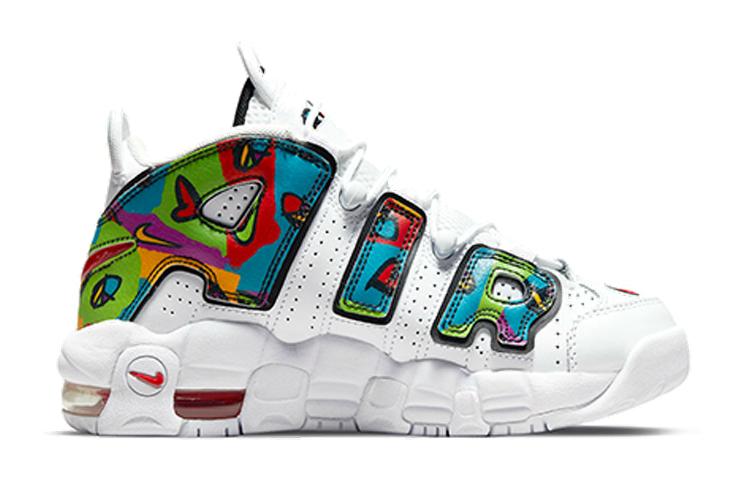 Nike Air More Uptempo Peace Love Swoosh GS