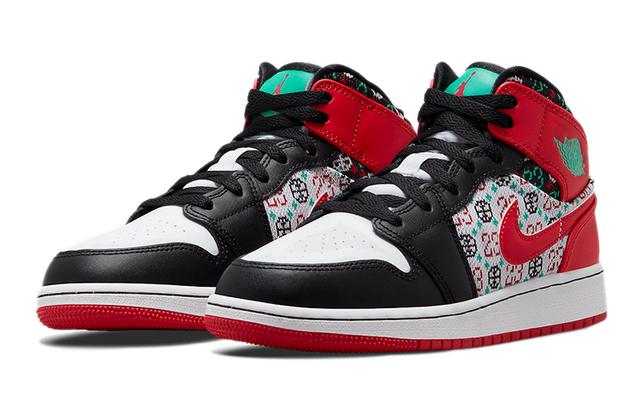 Jordan Air Jordan 1 "Ugly Christmas Sweater" GS