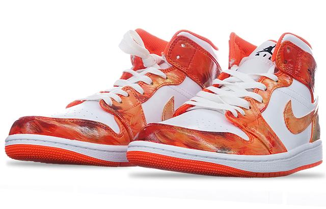 Jordan Air Jordan 1 Mid SE "WhiteOrange"