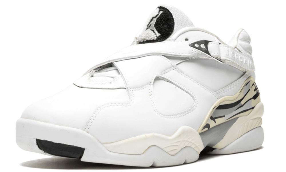 Jordan Air Jordan 8 Retro Low White Metallic Silver