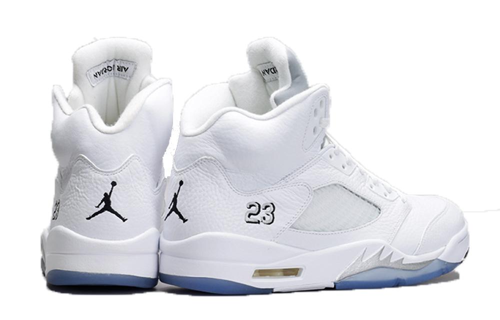 Jordan Air Jordan 5 Retro Metallic White GS 2015