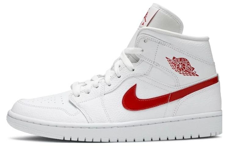 Jordan Air Jordan 1 Mid White University Red