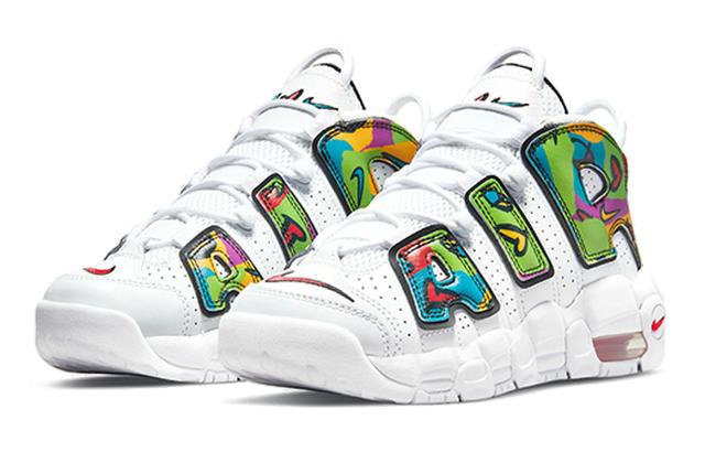 Nike Air More Uptempo Peace Love Swoosh GS