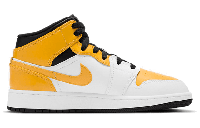 Jordan Air Jordan 1 Mid "University Gold" GS