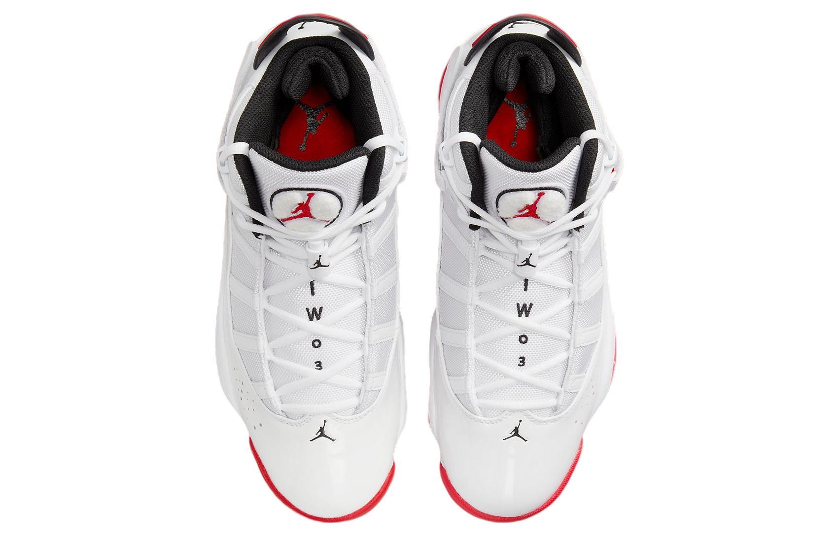 Jordan Air Jordan 6 Rings "White University Red"