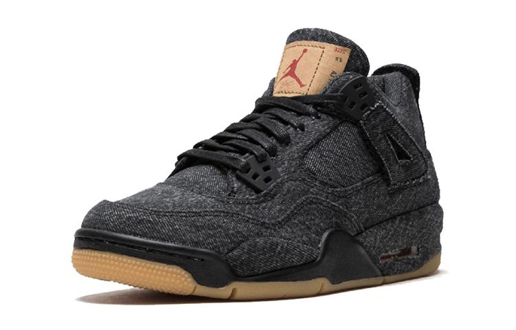 Jordan Air Jordan 4 Retro Levis Black GS