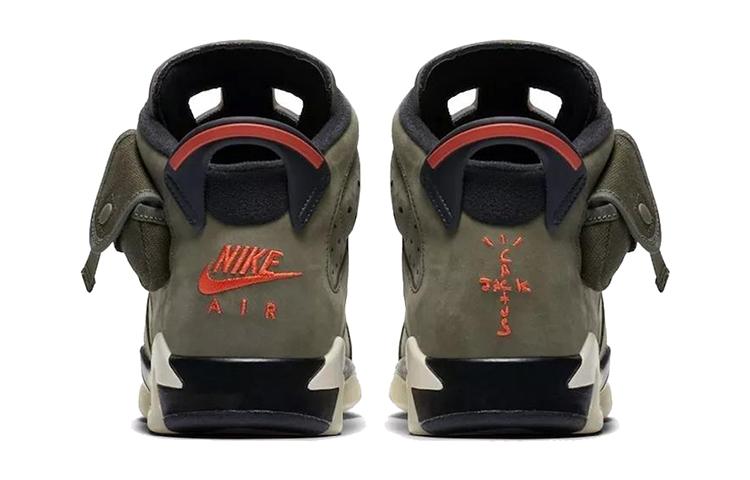 Travis Scott x Jordan Air Jordan 6 Medium Olive' TS GS