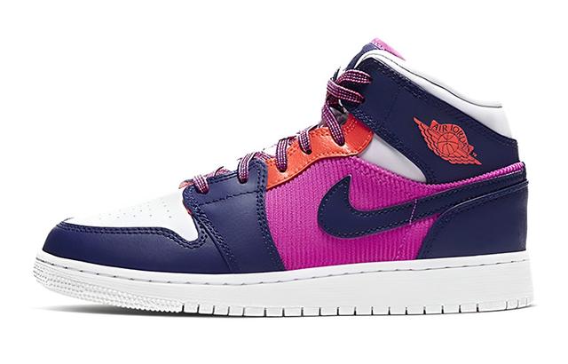 Jordan Air Jordan 1 Mid "Fire Pink" GS