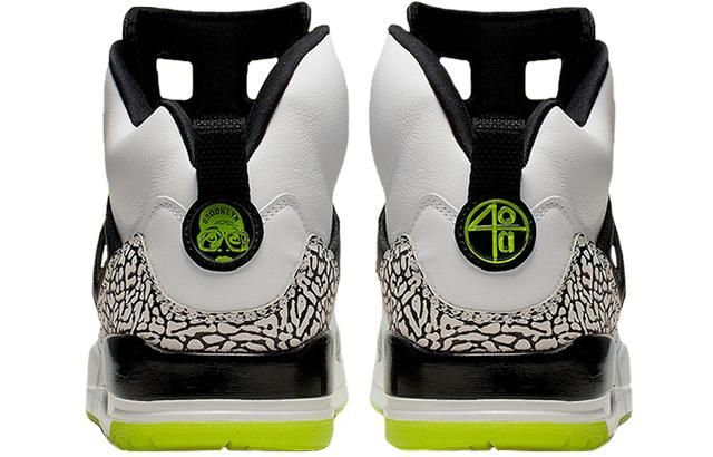 Jordan Spizike White Volt Black