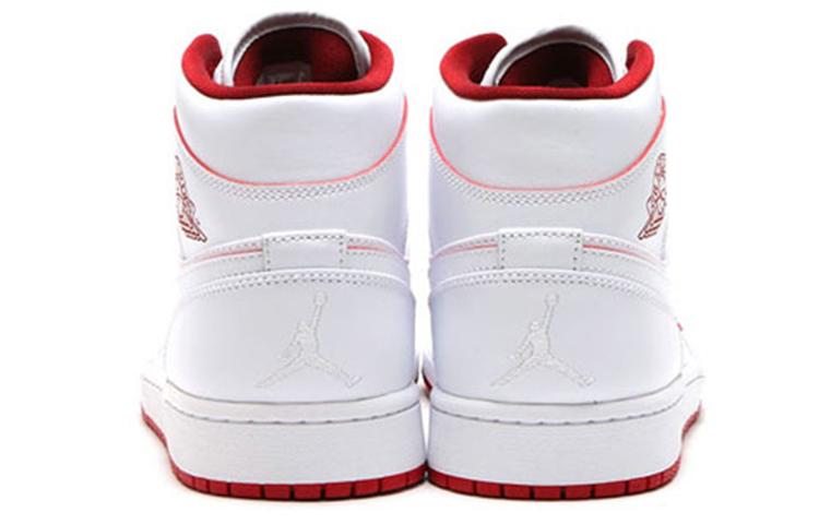 Jordan Air Jordan 1 Retro Mid White Gym Red Black 2016