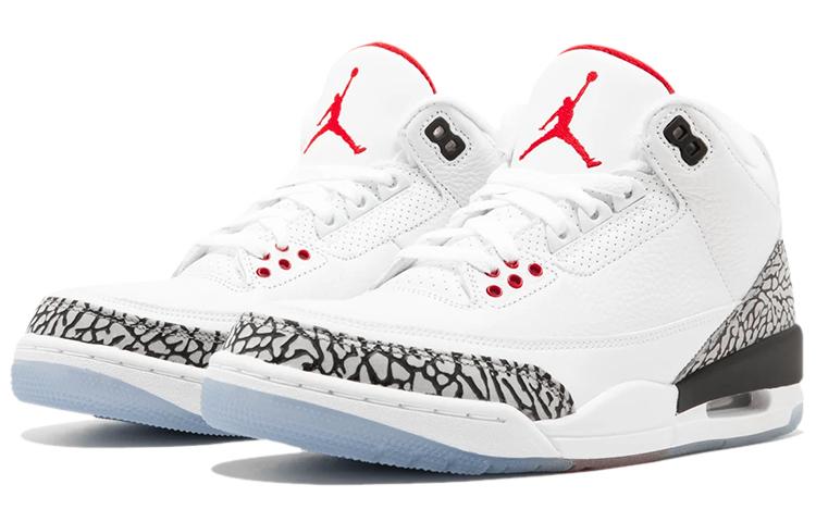 Jordan Air Jordan 3 retro free throw line white cement 2018