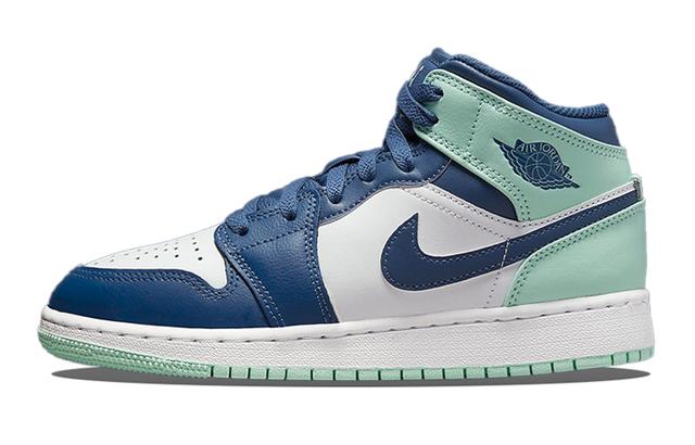 Jordan Air Jordan 1 Mid "Blue Mint" GS