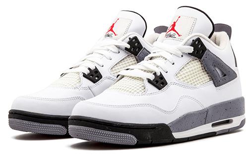 Jordan Air Jordan 4 Retro White Cement GS 2012