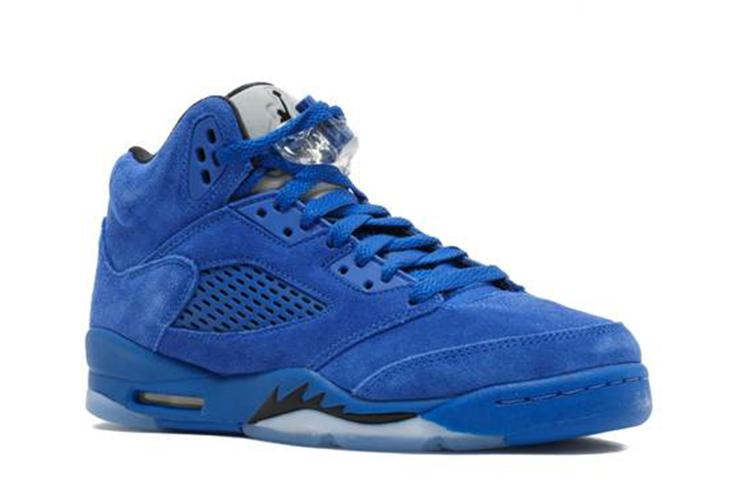 Jordan Air Jordan 5 Retro Blue Suede GS