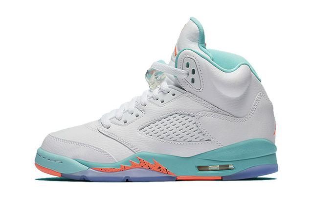 Jordan Air Jordan 5 Retro Light Aqua GS