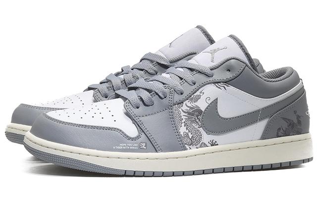 Jordan Air Jordan 1 Low "Stealth and White"