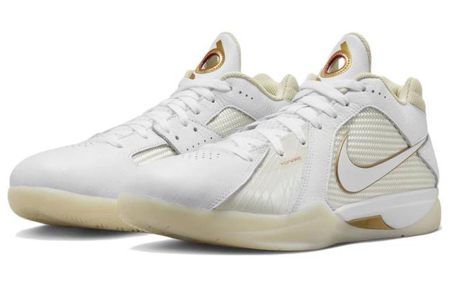 Nike KD 3 "White and Gold" 3