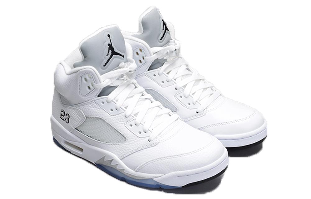 Jordan Air Jordan 5 Retro Metallic White GS 2015