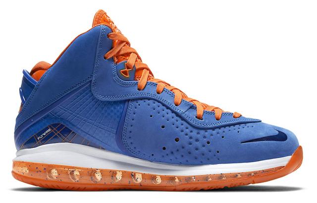 Nike Lebron 8 QS "Blue and Orange"