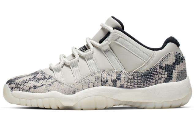 Jordan Air Jordan 11 Low Snakeskin Light Bone