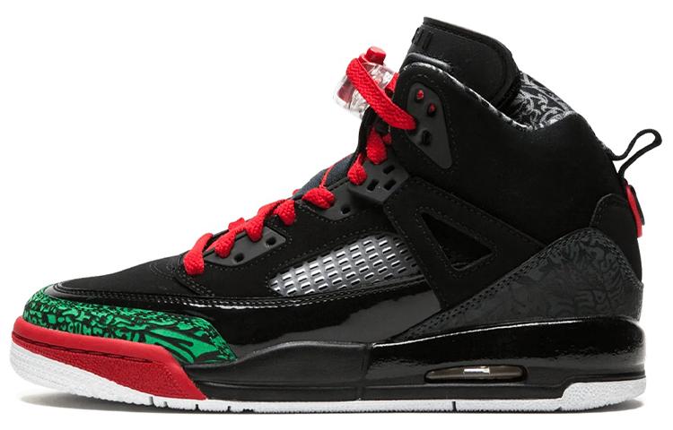 Jordan Spizike Black Varsity Red GS 2017