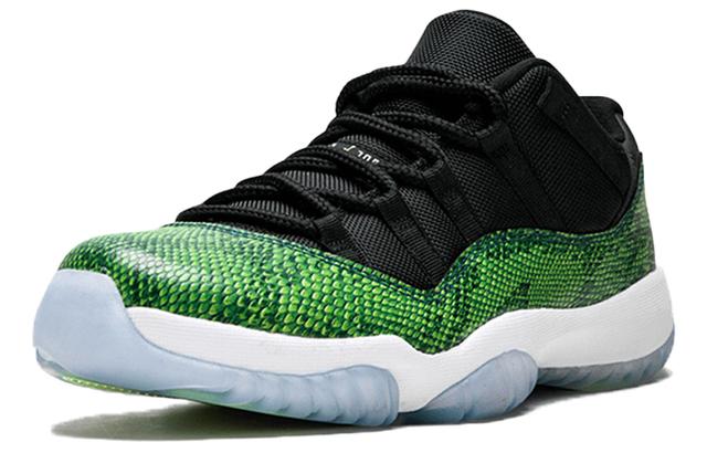 Jordan Air Jordan 11 Retro Low Green Snakeskin